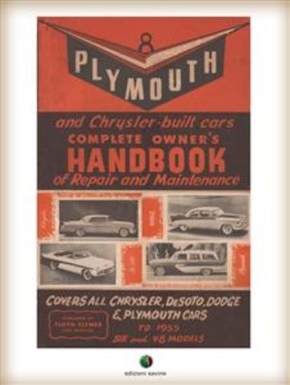 Plymouth and Chrysler-built cars Complete Owner's Handbook of Repair and Maintenance - cover