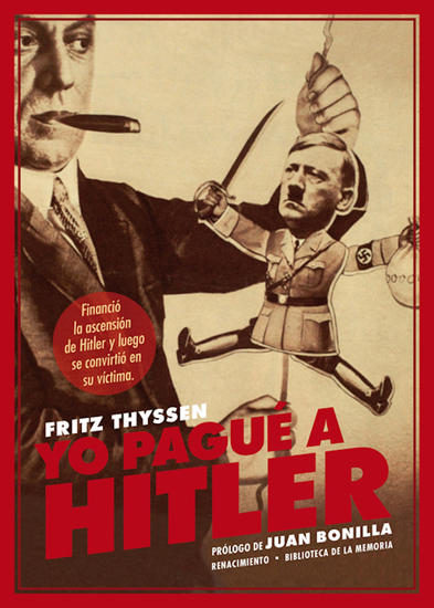 Yo pagué a Hitler - cover