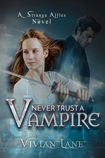 Never Trust A Vampire - cover