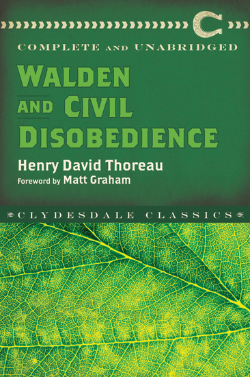 Walden and Civil Disobedience - cover