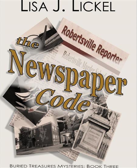 The Newspaper Code - Buried Treasure Mysteries - cover