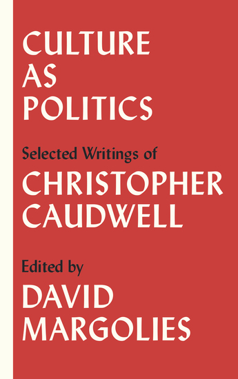 Culture as Politics - Selected Writings - cover