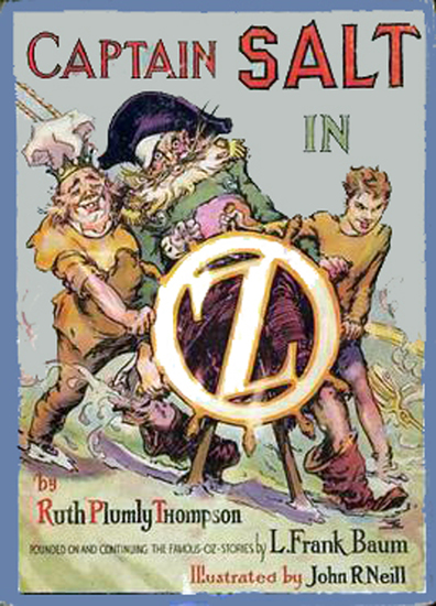 The Illustrated Captain Salt in Oz - cover