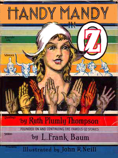 The Illustrated Handy Mandy in Oz - cover