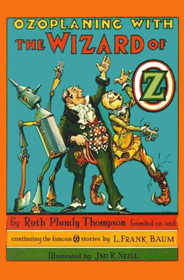 The Illustrated Ozoplaning With The Wizard of Oz - cover