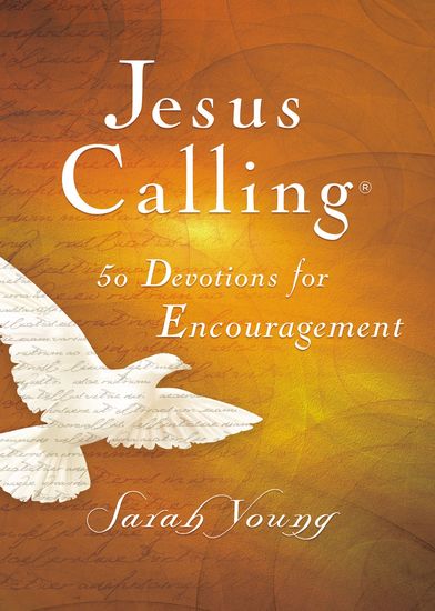 Jesus Calling 50 Devotions for Encouragement - cover