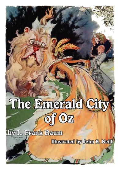 The Illustrated Emerald City of Oz - cover