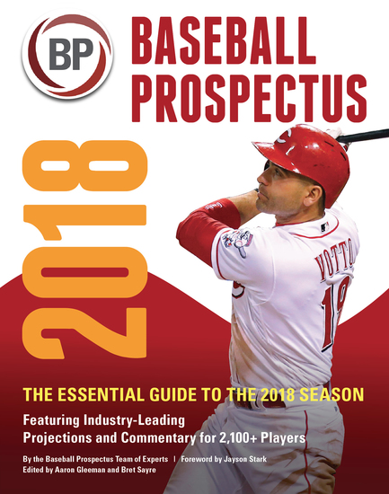 Baseball Prospectus 2018 - cover