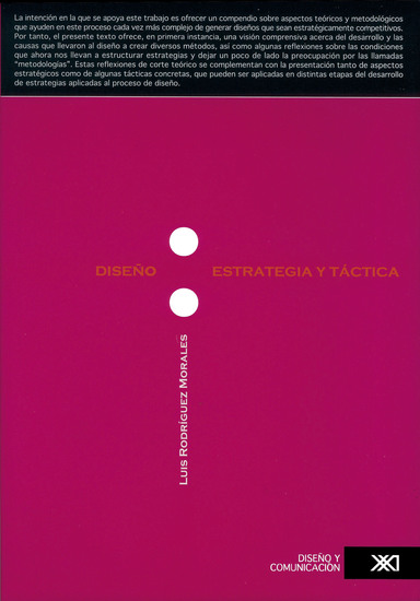 Diseño: estrategia y táctica - cover