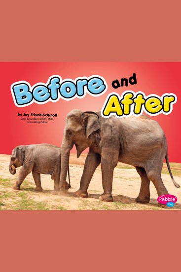 Before and After - cover