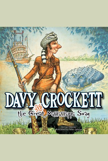 Davy Crockett and the Great Mississippi Snag - cover