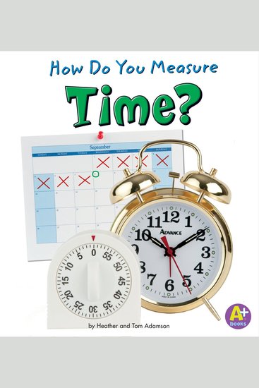 How Do You Measure Time? - cover