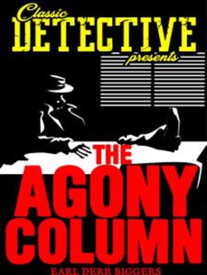 The Agony Column - cover