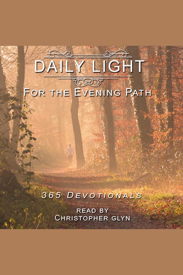 Daily Light for the Evening Path - 365 Devotionals - cover