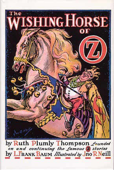 The Illustrated Wishing Horse of Oz - cover