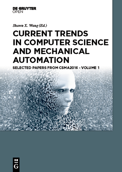 Current Trends in Computer Science and Mechanical Automation Vol1 - Selected Papers from CSMA2016 - cover