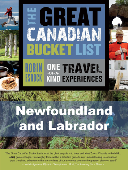 The Great Canadian Bucket List — Newfoundland and Labrador - cover