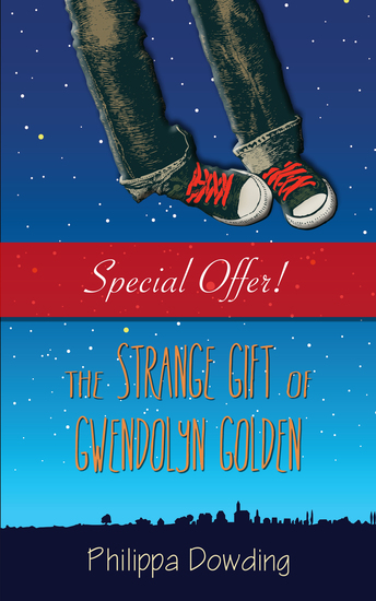 The Strange Gift of Gwendolyn Golden - The Night Flyer's Handbook - cover