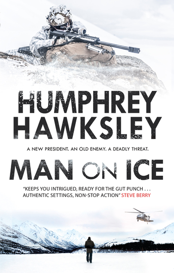 Man on Ice - Russia vs the USA - in Alaska - cover