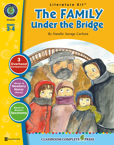 The Family Under the Bridge (Natalie Savage Carlson) - cover