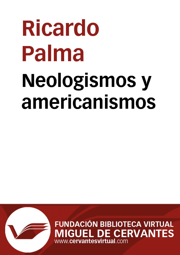 Neologismos y americanismos - cover