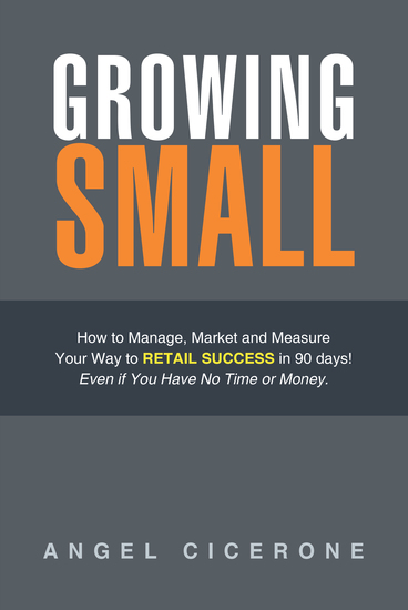 Growing Small - How to Manage Market and Measure Your Way to Retail Success in 90 Days! Even If You Have No Time or Money - cover