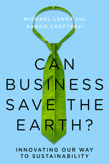 Can Business Save the Earth? - Innovating Our Way to Sustainability - cover