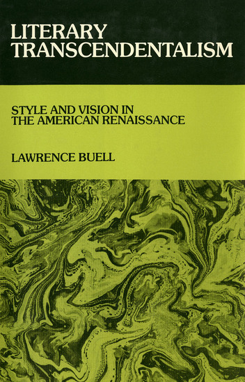 Literary Transcendentalism - Style and Vision in the American Renaissance - cover