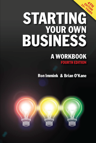 Starting Your Own Business: A Workbook 4th edition - cover