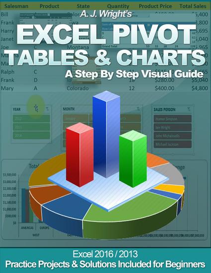 Excel Pivot Tables & Charts - A Step By Step Visual Guide - cover