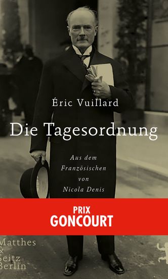 Die Tagesordnung - cover