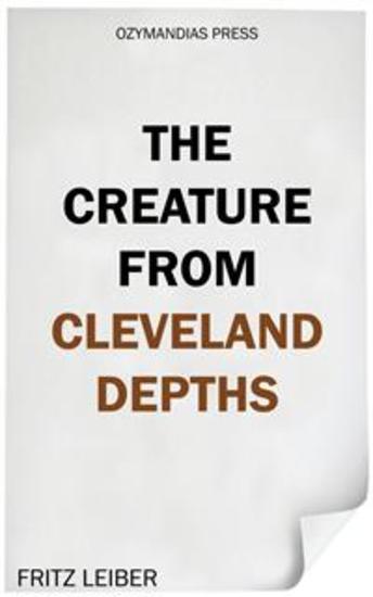 The Creature from Cleveland Depths - cover