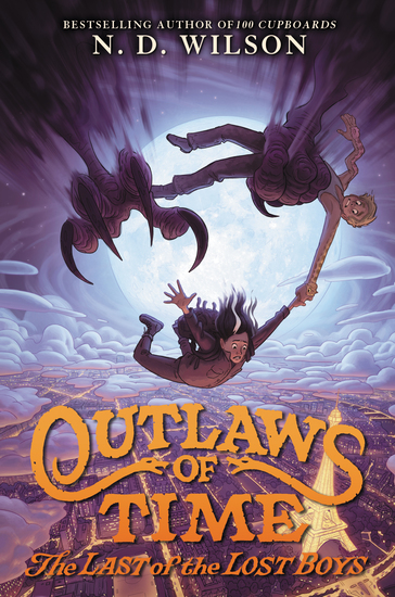 Outlaws of Time #3: The Last of the Lost Boys - cover