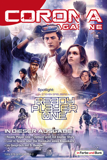 Corona Magazine 04 2018: April 2018 - Nur der Himmel ist die Grenze - cover