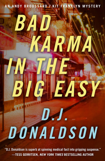 Bad Karma in the Big Easy - cover
