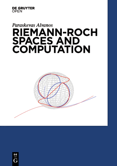 Riemann-Roch Spaces and Computation - cover