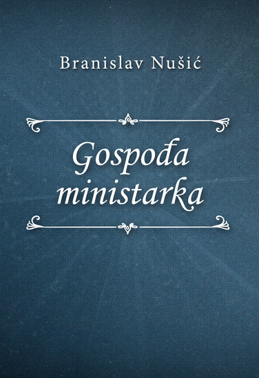 Gospođa ministarka - cover