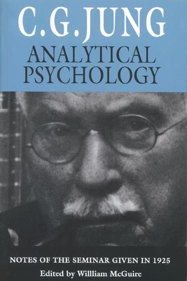 Analytical Psychology - Notes of the Seminar Given in 1925 - cover