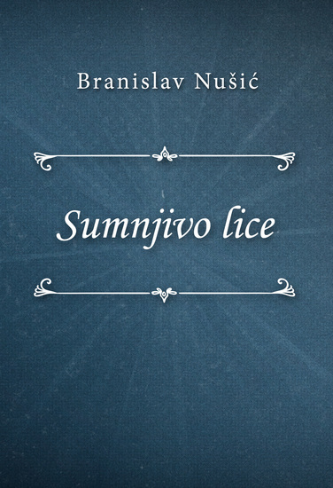 Sumnjivo lice - cover