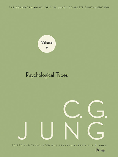 Collected Works of CG Jung Volume 6 - Psychological Types - cover