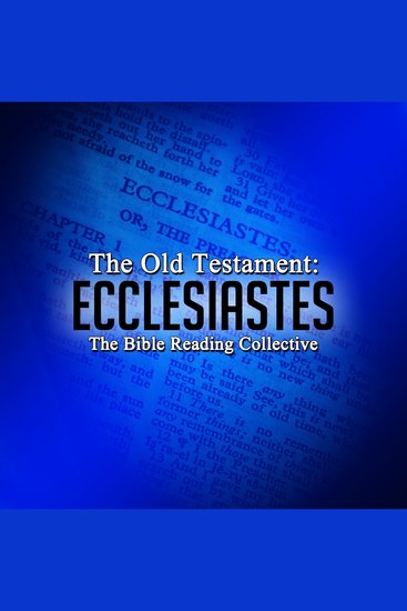 Old Testament The: Ecclesiastes - cover
