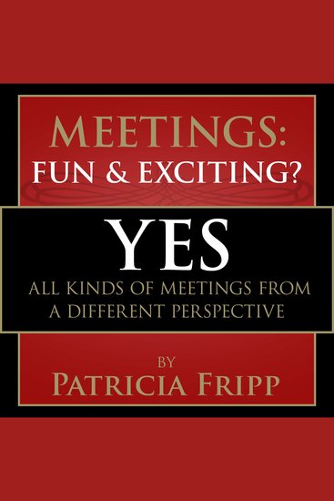 Meetings: Fun & Exciting??? - Yes! All kinds of meetings from a different perspective - cover