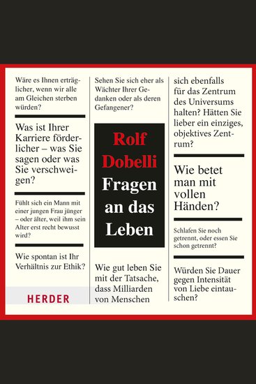 Fragen an das Leben - cover