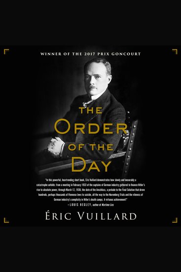 The Order of the Day - cover