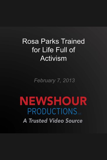 Rosa Parks Trained for Life Full of Activism - cover