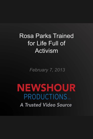 Rosa Parks Trained for Life Full of Activism - cover