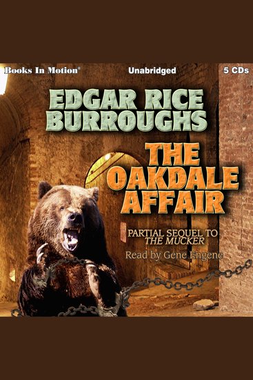 The Oakdale Affair - cover