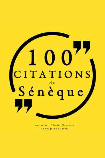 100 citations de Sénèque - cover