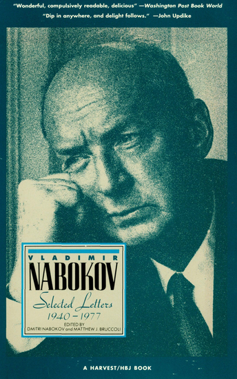Vladimir Nabokov - Selected Letters: 1940–1977 - cover