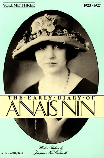 The Early Diary of Anaïs Nin - 1923–1927 - cover